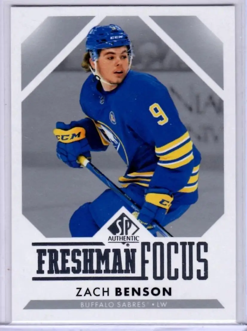 2023-24 SP Authentic - Freshman Focus #FF-16 Zach Benson