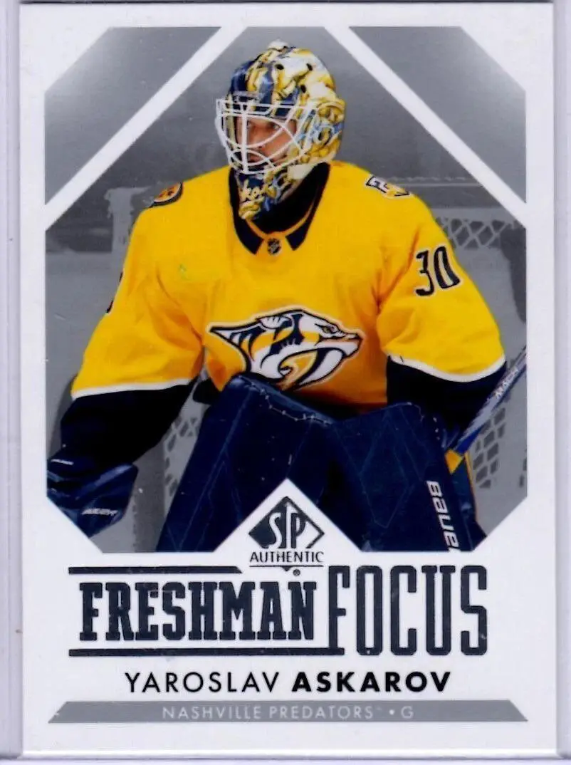 2023-24 SP Authentic - Freshman Focus #FF-23 Yaroslav Askarov