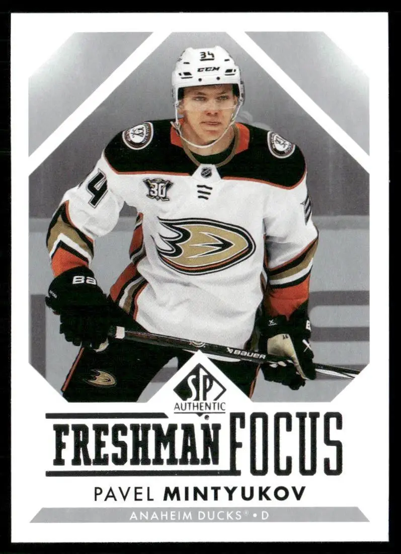 2023-24 SP Authentic - Freshman Focus #FF-36 Pavel Mintyukov