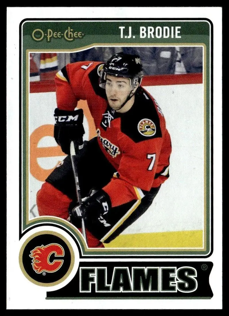 2014-15 O-Pee-Chee - [Base] #369 T.J. Brodie