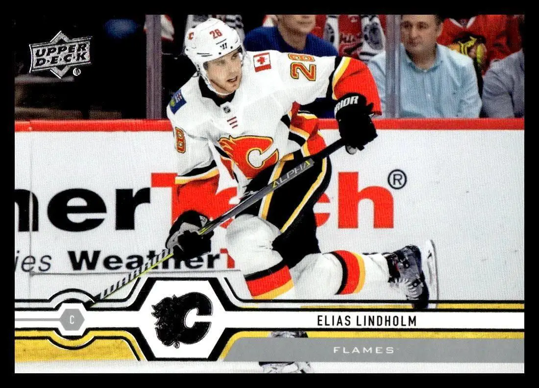 2019-20 Upper Deck - [Base] #183 Elias Lindholm