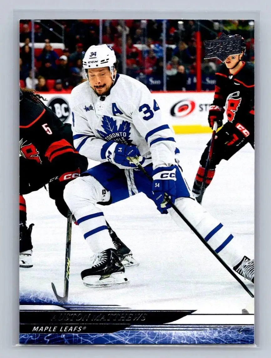 2024-25 Upper Deck Series 2 - [Base] #411 Auston Matthews