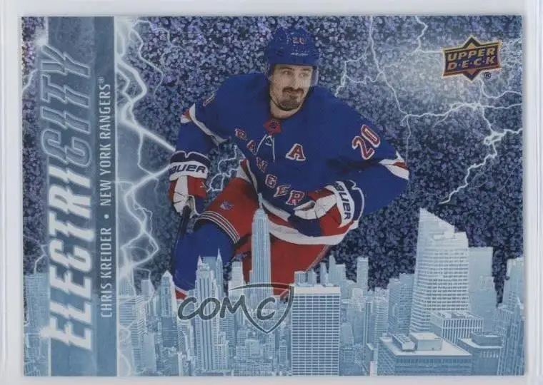 2024-25 Upper Deck Series 2 - ElectriCITY #EC-10 Chris Kreider