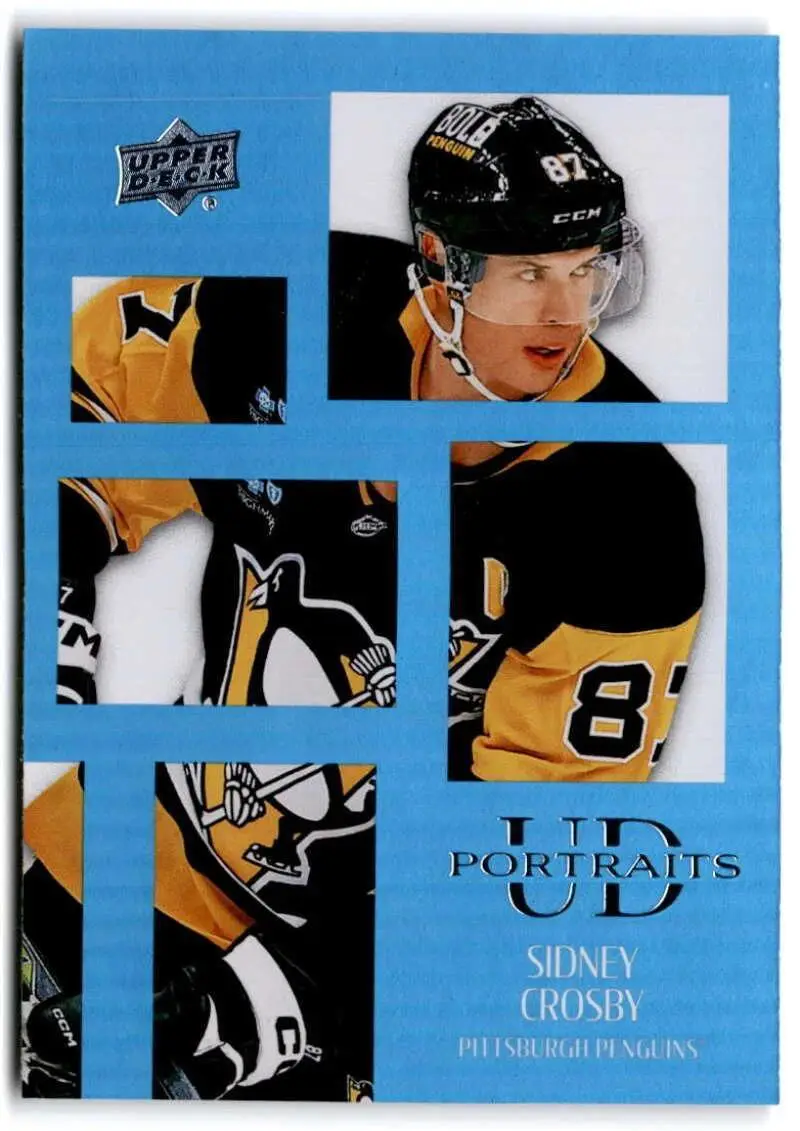 2024-25 Upper Deck Series 1 - UD Portraits #P-20 Sidney Crosby