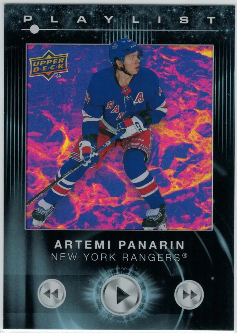 2024-25 Upper Deck Series 2 - Playlist #PL-17 Artemi Panarin