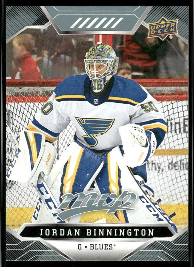 2019-20 Upper Deck MVP - [Base] #99 Jordan Binnington