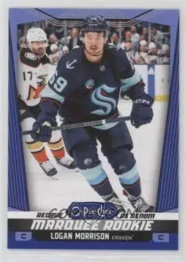 2024-25 O-Pee-Chee - [Base] - Blue Border #584Marquee Rookies - Logan Morrison