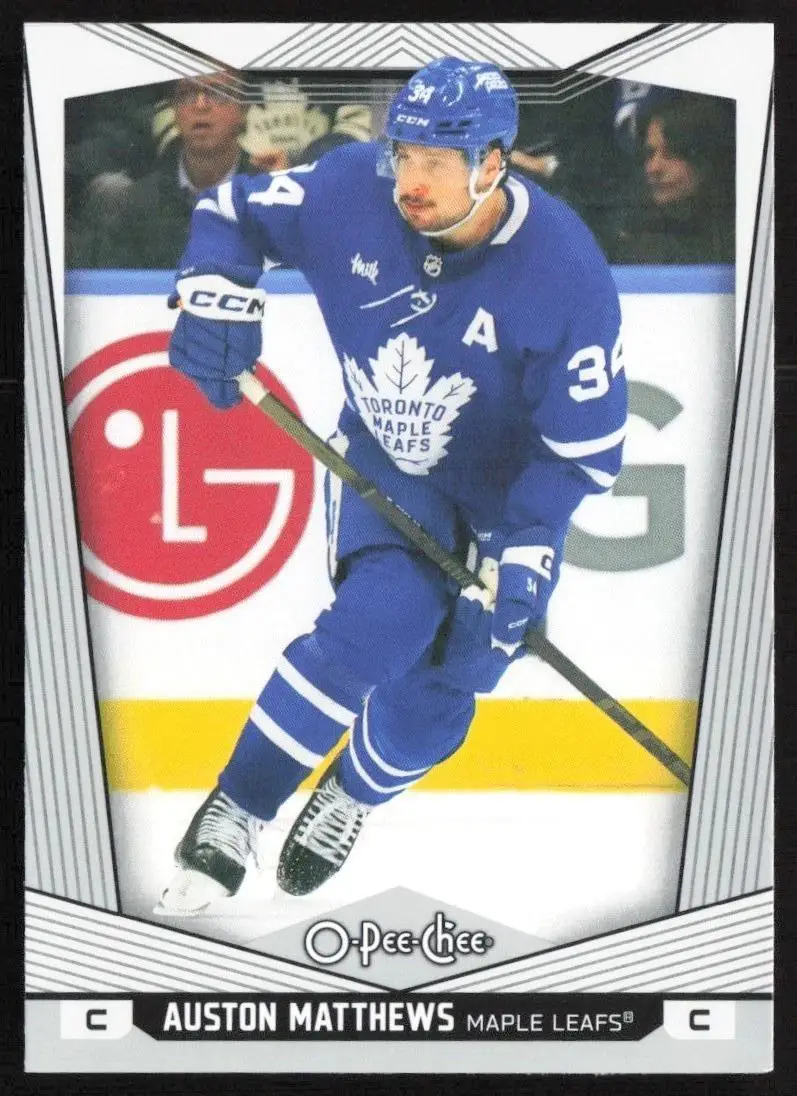 2024-25 O-Pee-Chee - [Base] #7 Auston Matthews