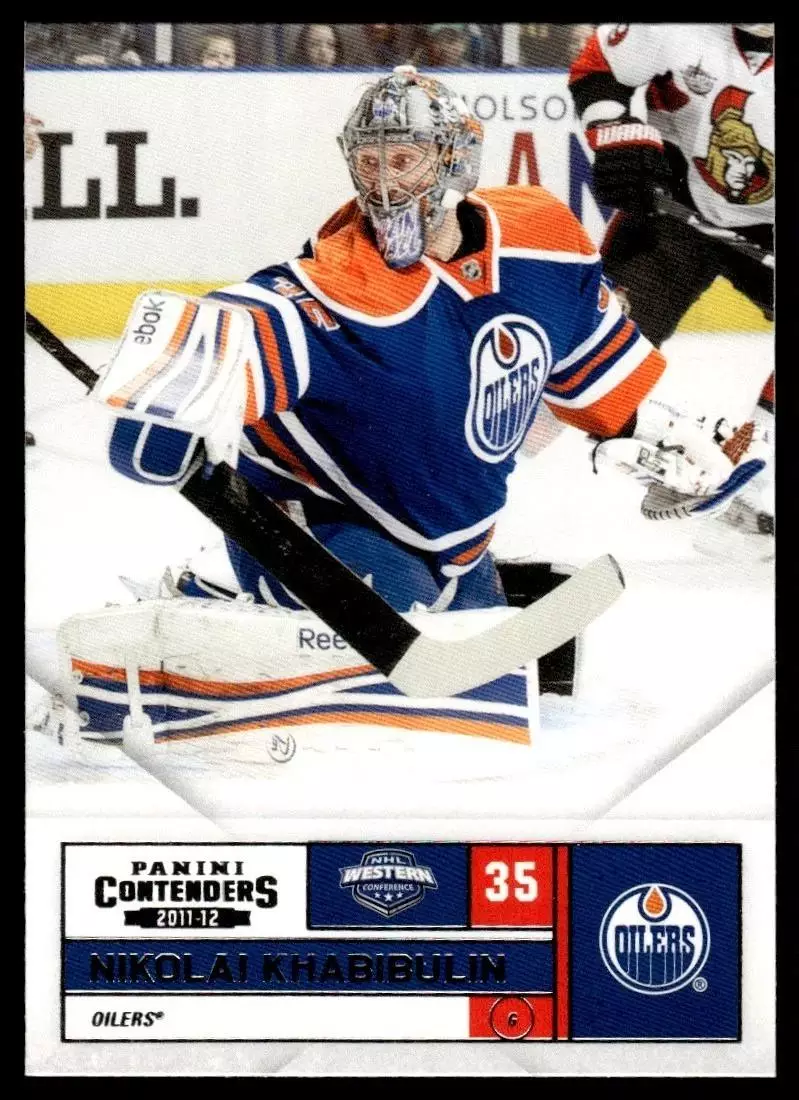 2011-12 Panini Contenders #35 Nikolai Khabibulin