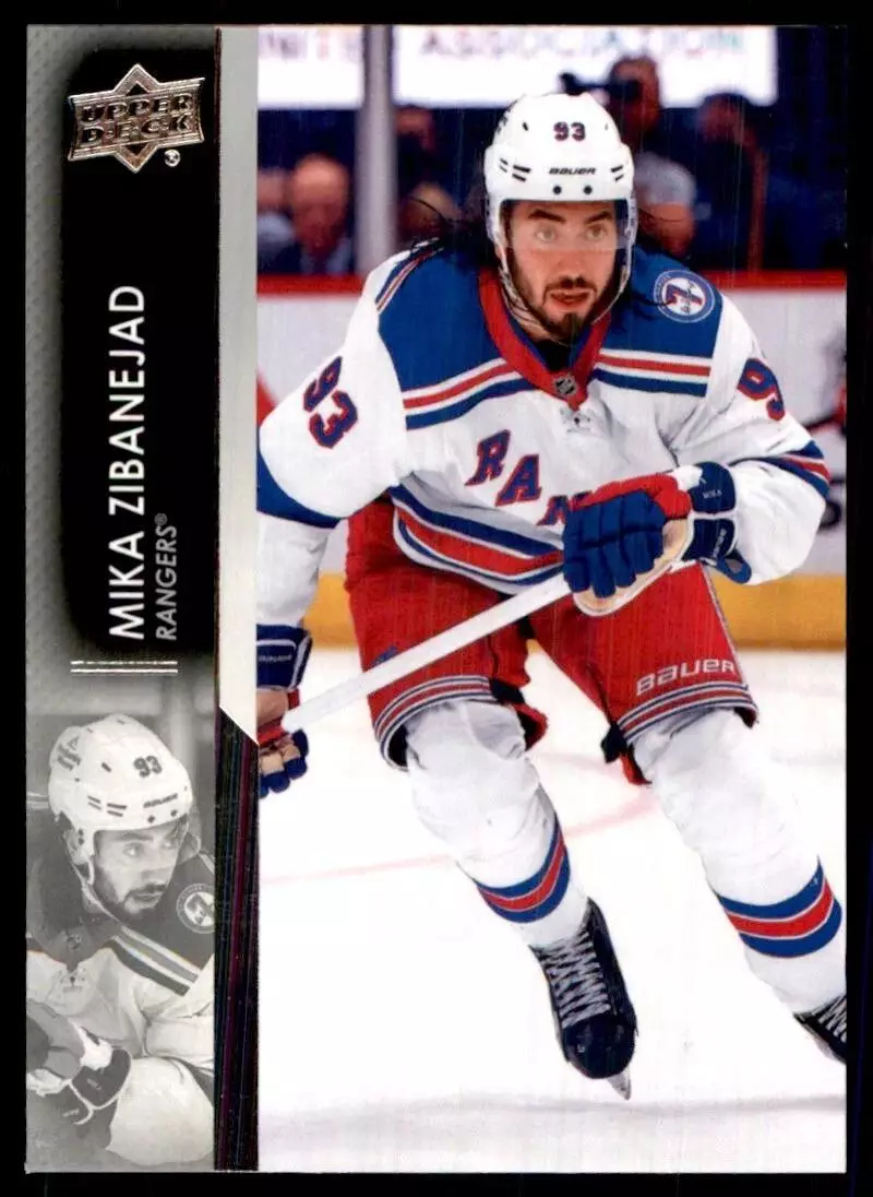 2021-22 Upper Deck #373 Mika Zibanejad