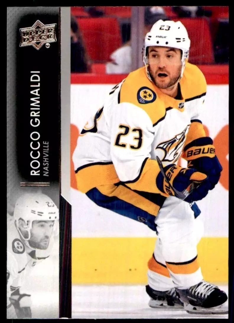 2021-22 Upper Deck #354 Rocco Grimaldi