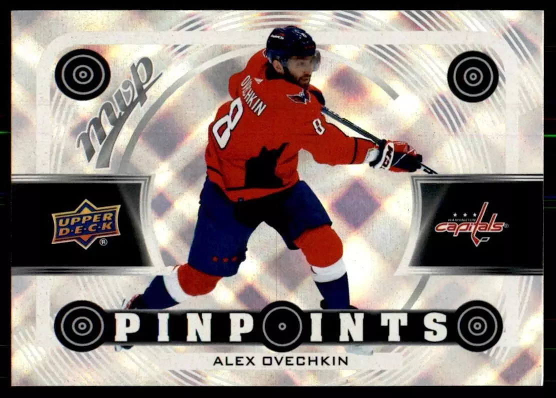 2022-23 Upper Deck MVP Pinpoints #PP8 Alex Ovechkin