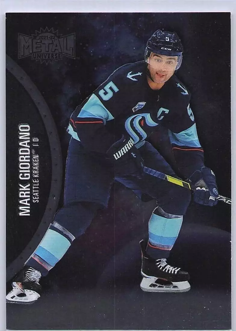 2021-22 Metal Universe #34 Mark Giordano
