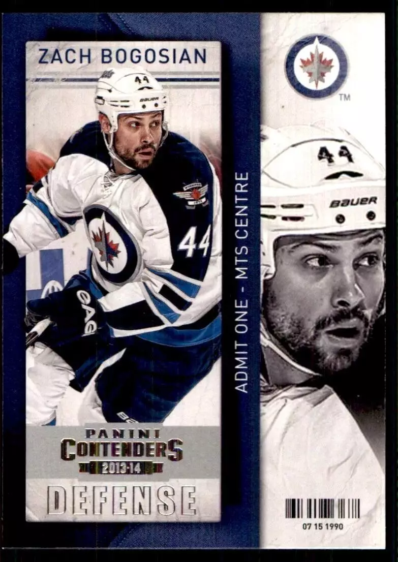 2013-14 Panini Contenders #69 Zach Bogosian