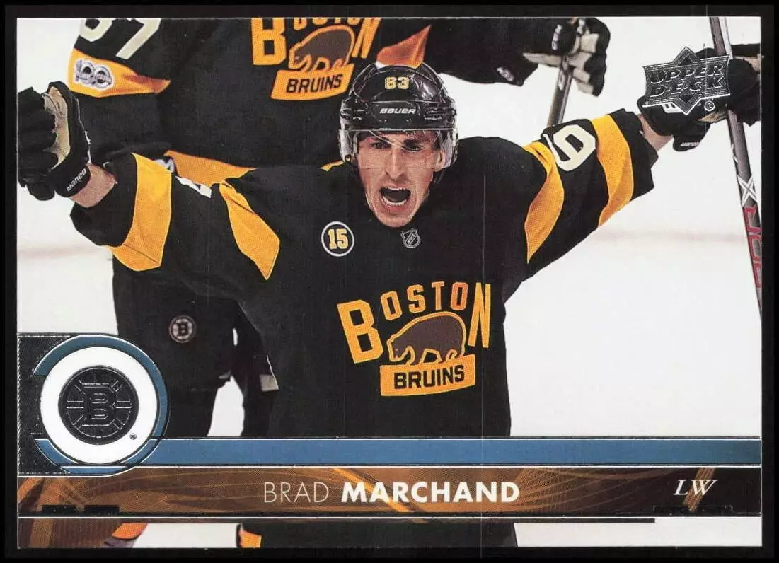 2017-18 Upper Deck #13 Brad Marchand