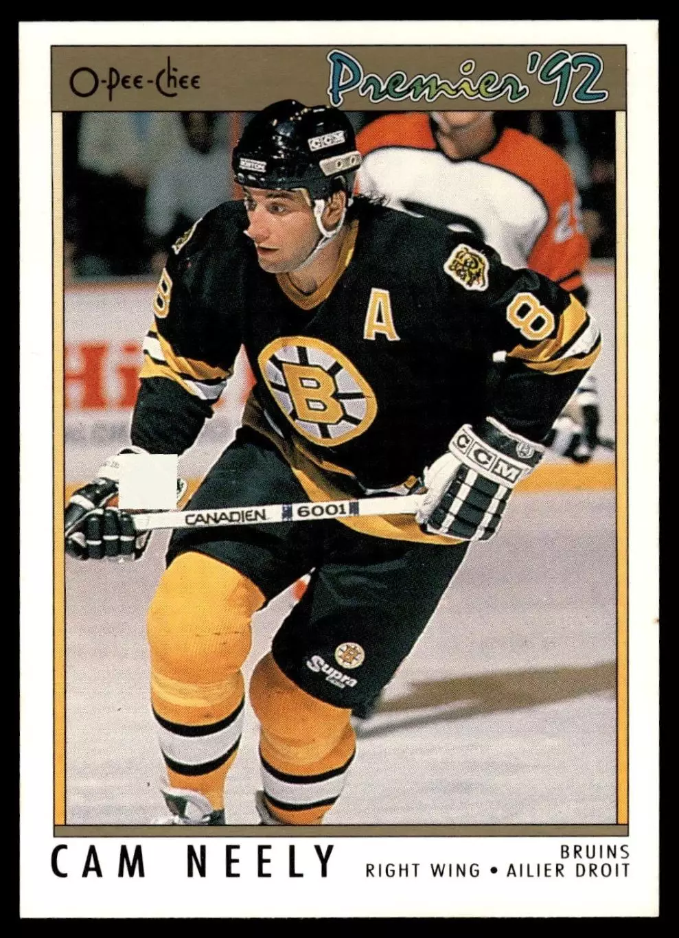 1991-92 OPC Premier #107 Cam Neely