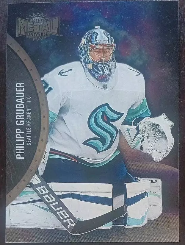 2021-22 Metal Universe #99 Philipp Grubauer