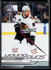 2024-25 Upper Deck #203 Landon Slaggert YG RC