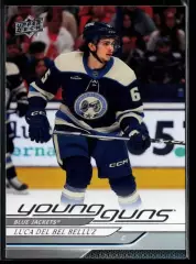 2024-25 Upper Deck #214 Luca Del Bel Belluz YG RC