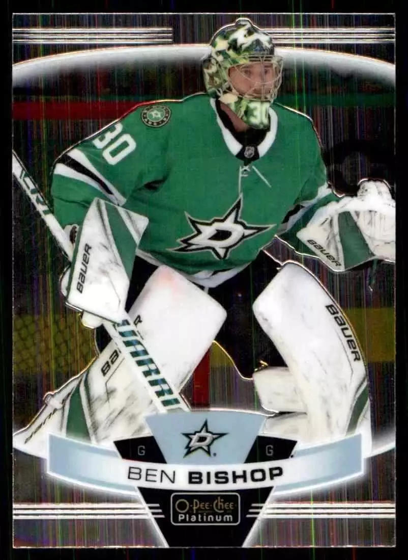 2019-20 O-Pee-Chee Platinum #52 Ben Bishop