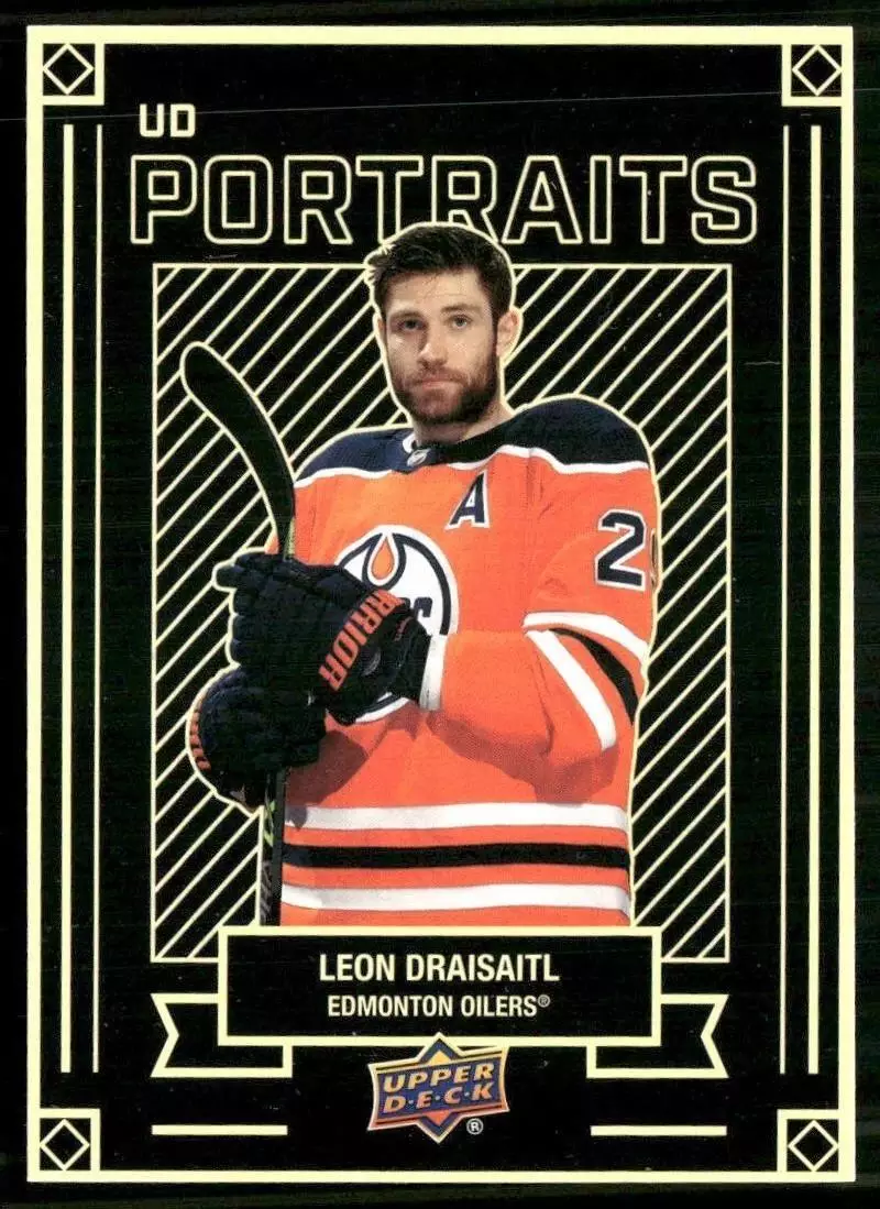 2022-23 Upper Deck UD Portraits #P19 Leon Draisaitl