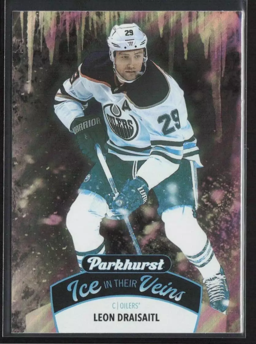 2021-22 Parkhurst Ice in Their Veins #IV5 Leon Draisaitl