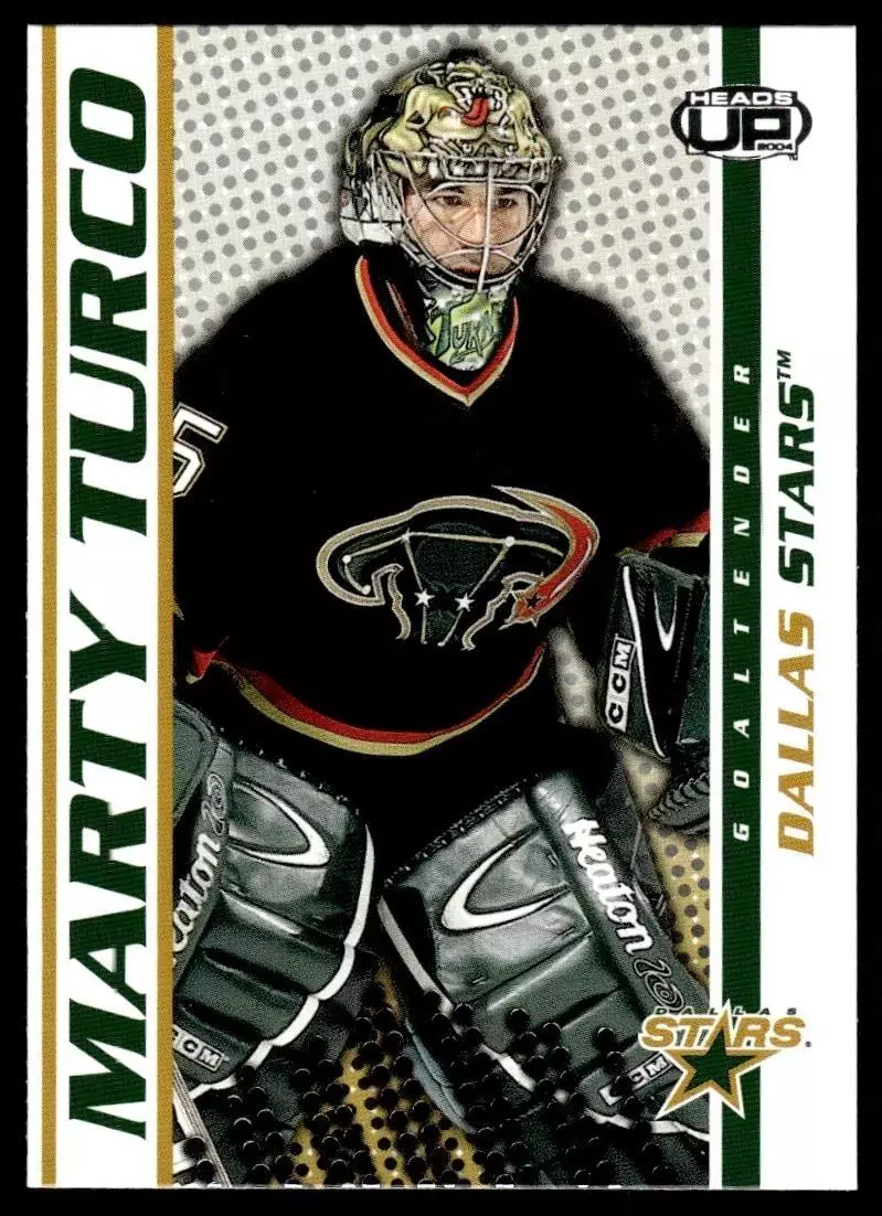2003-04 Pacific Heads Up #33 Marty Turco