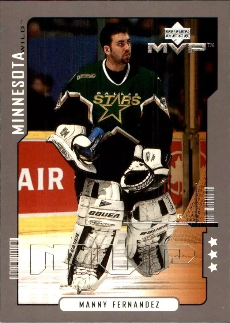 2000-01 Upper Deck MVP Third Stars #96 Manny Fernandez