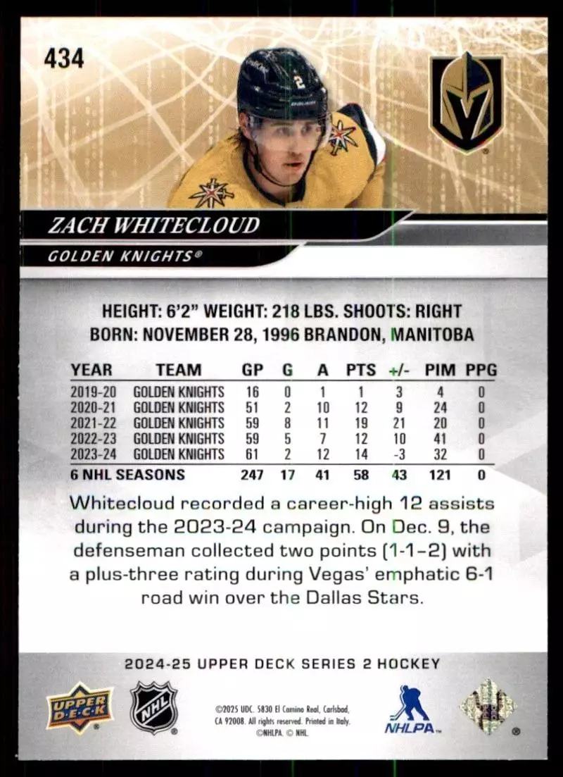 2022-23 Upper Deck #184 Chandler Stephenson 1