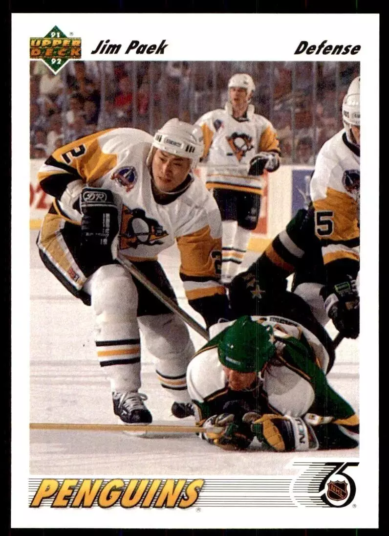 1991-92 Upper Deck #308 Jim Paek RC
