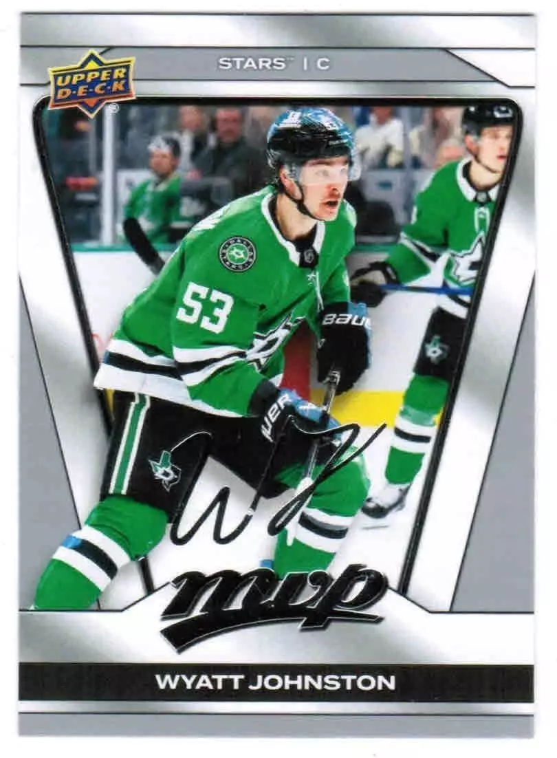 2025-26 Upper Deck MVP Silver Script #96 Wyatt Johnston