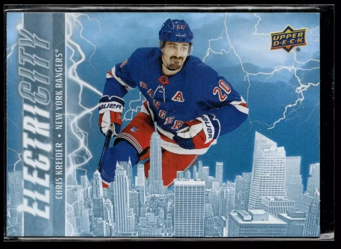 2024-25 Upper Deck ElectriCITY #EC10 Chris Kreider