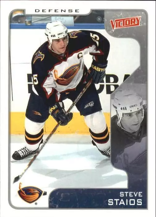 2001-02 Upper Deck Victory #18 Steve Staios