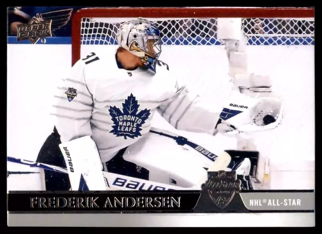 2020-21 Upper Deck #688 Frederik Andersen AS