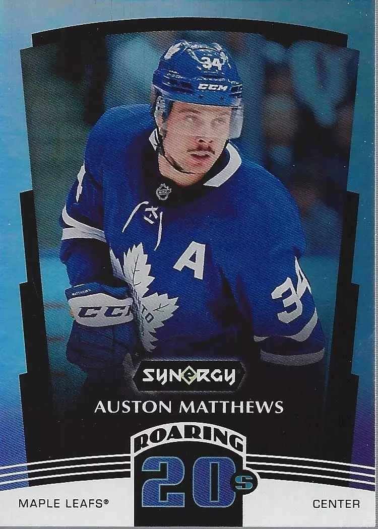 2020-21 Synergy Roaring 20s #R2 Auston Matthews