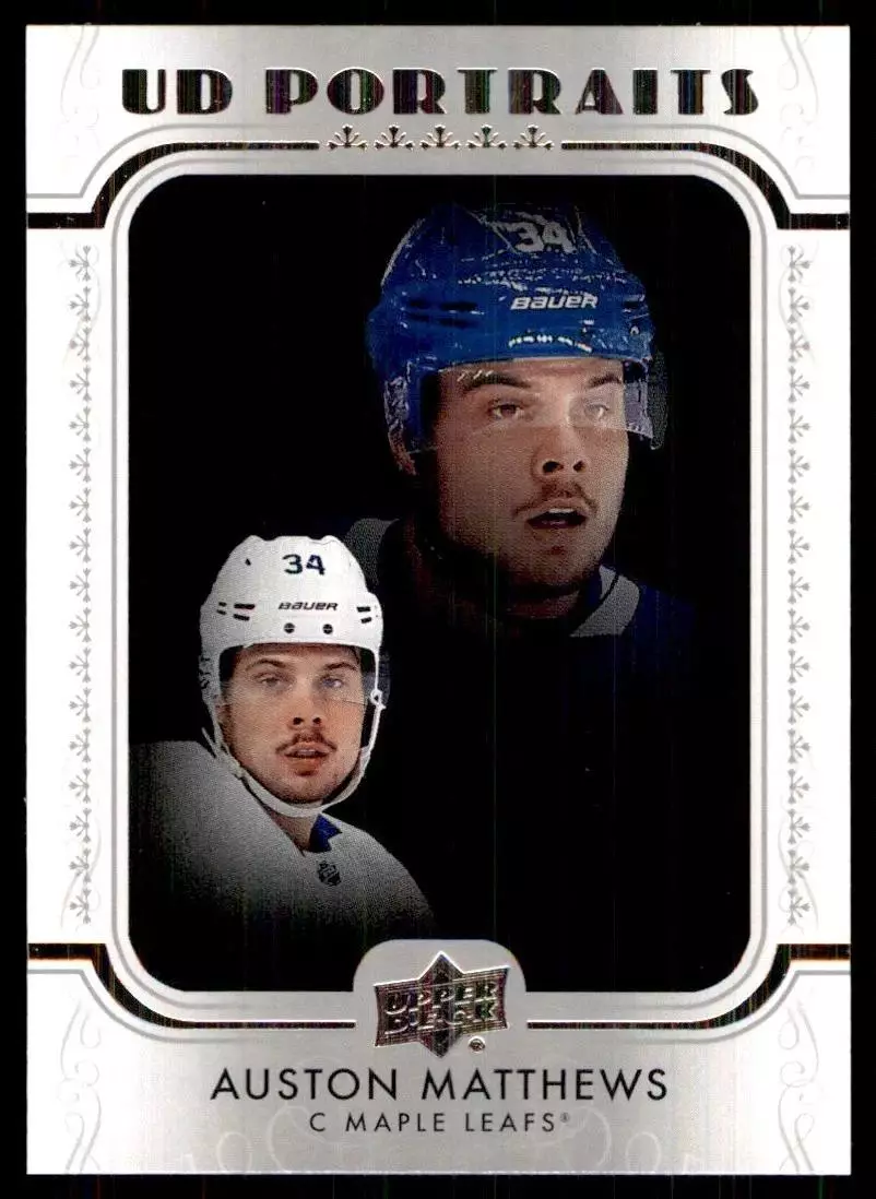 2019-20 Upper Deck UD Portraits #P35 Auston Matthews