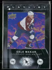 2024-25 Upper Deck Playlist #PL8 Cale Makar