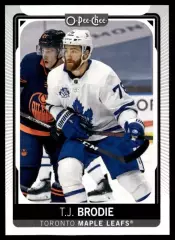 2021-22 O-Pee-Chee #350 T.J. Brodie