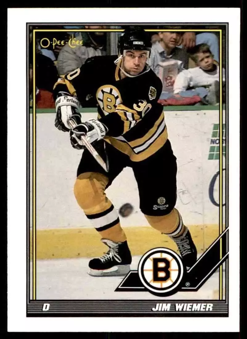 1991-92 O-Pee-Chee #475 Jim Wiemer