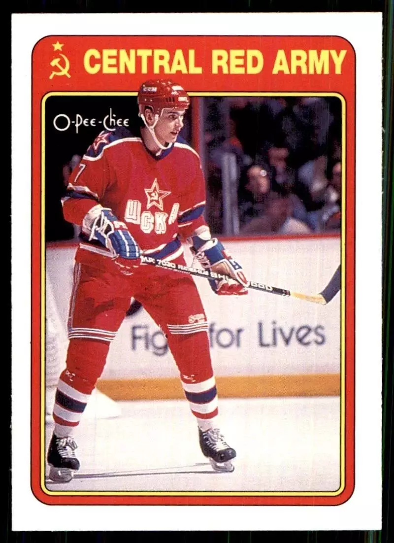 1990-91 O-Pee-Chee Red Army #2R Vladimir Malakhov