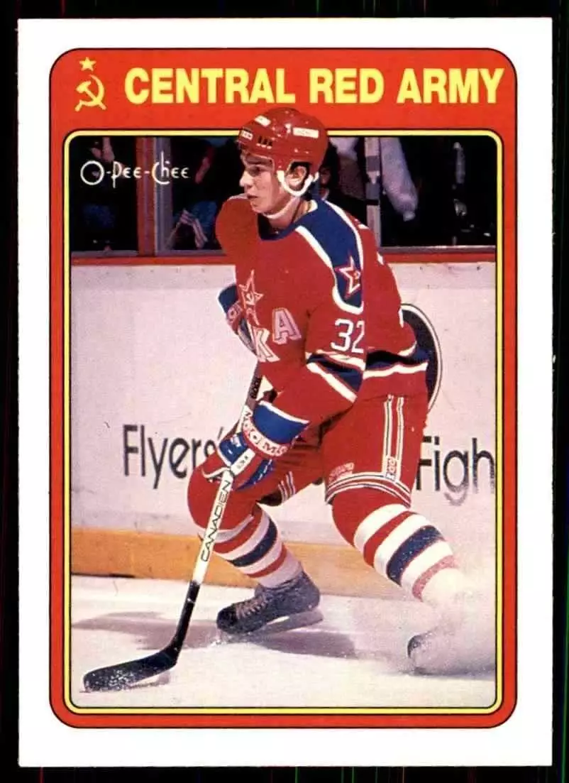 1990-91 O-Pee-Chee Red Army #5R Dimitri Motkov