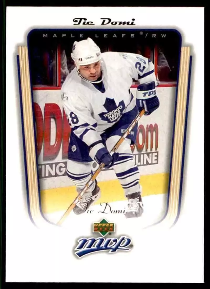 2005-06 Upper Deck MVP #355 Tie Domi