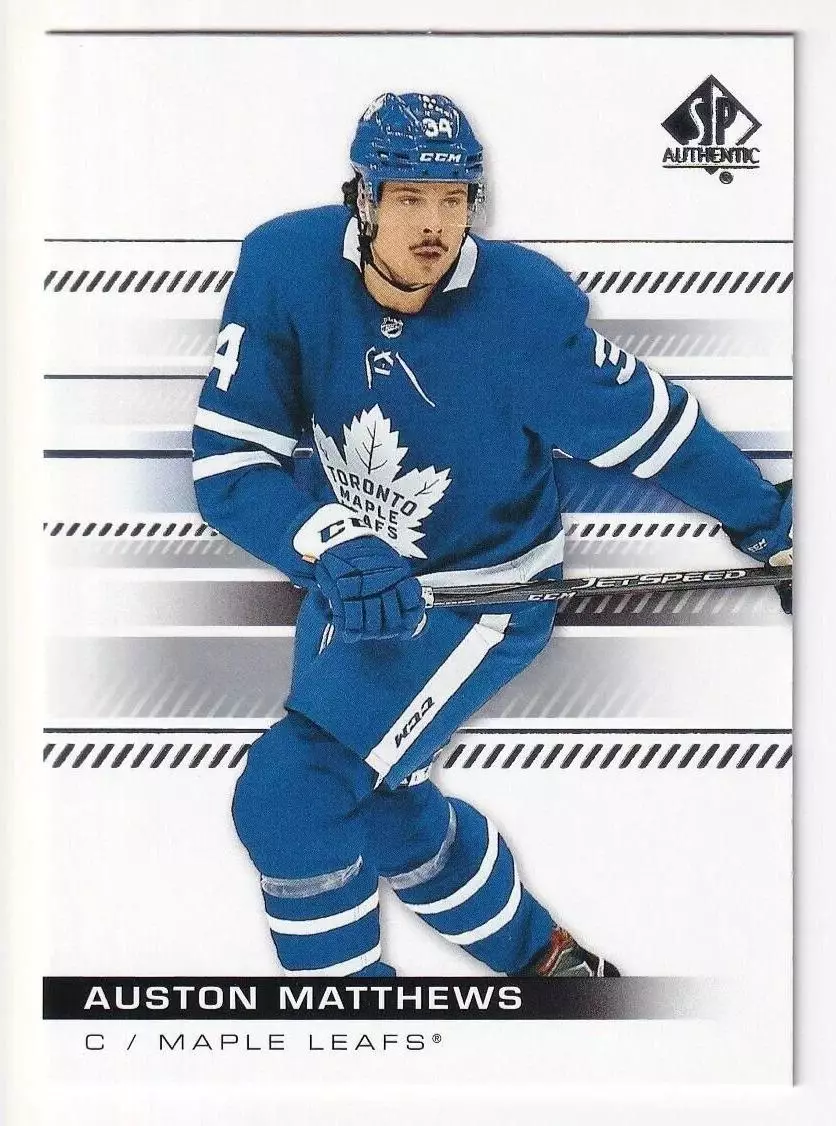 2019-20 SP Authentic #70 Auston Matthews