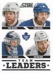 2013-14 Score #577 Phil Kessel TL/Colton Orr/James Reimer/Phil Kessel