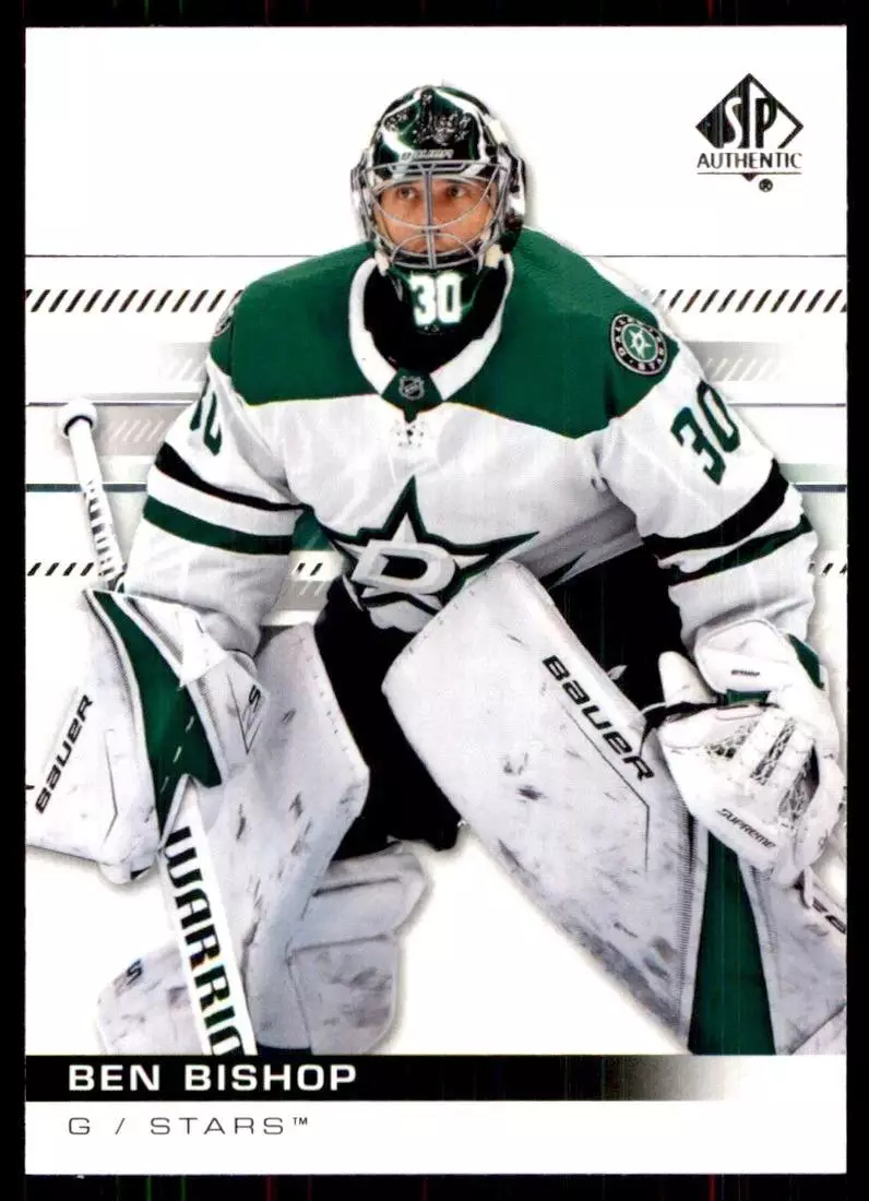 2019-20 SP Authentic #9 Ben Bishop