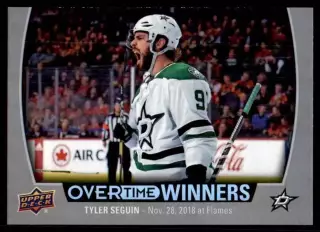 2019-20 Upper Deck Overtime OT Winners #OW6 Tyler Seguin