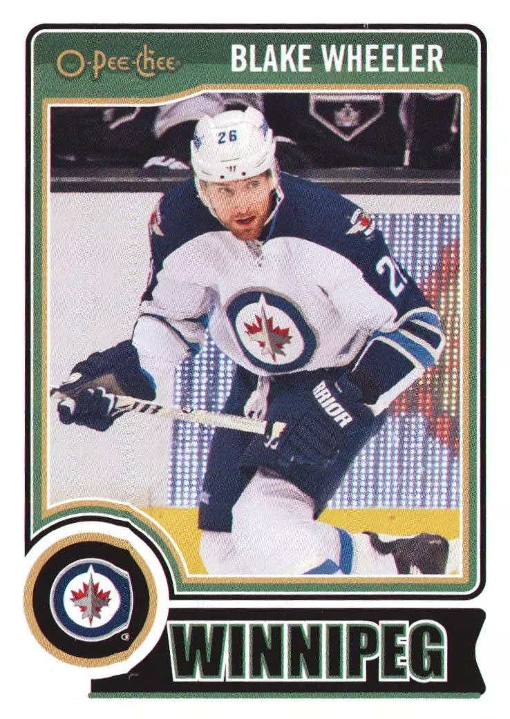 2014-15 O-Pee-Chee #345 Blake Wheeler