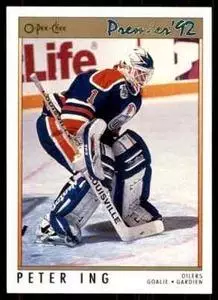 1991-92 OPC Premier #33 Peter Ing