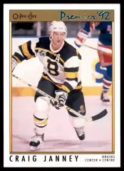1991-92 OPC Premier #93 Craig Janney