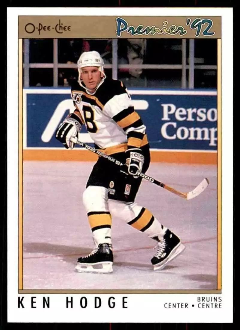 1991-92 OPC Premier #41 Ken Hodge Jr.